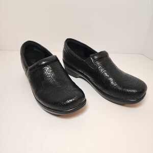Baretraps Memory Foam Slip On Barkley Black Clogs Women's SZ 9